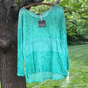 Lace Long Sleeve Top Juniors
